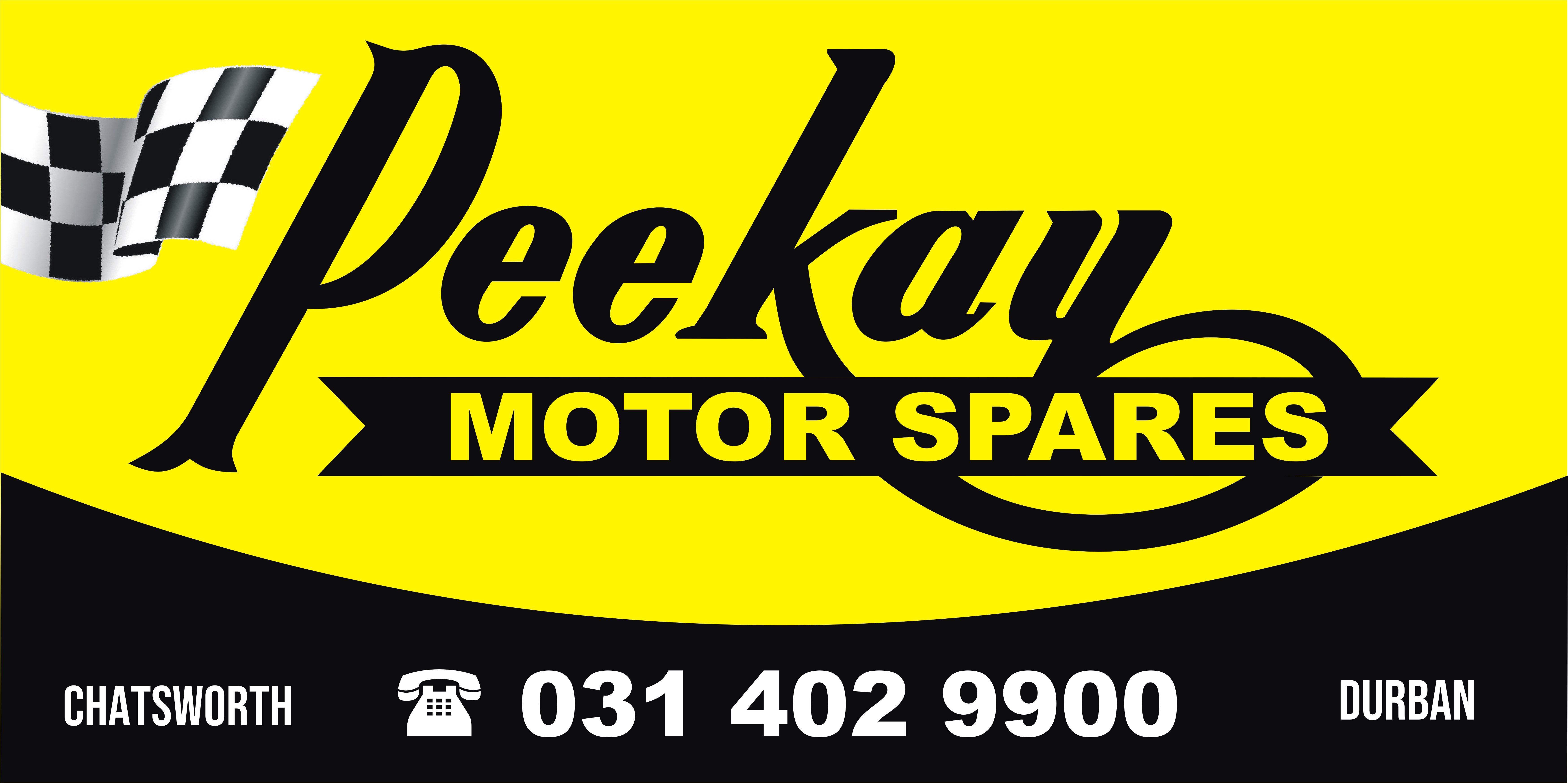 Peekay Motor Spares. Tel: 0314029900